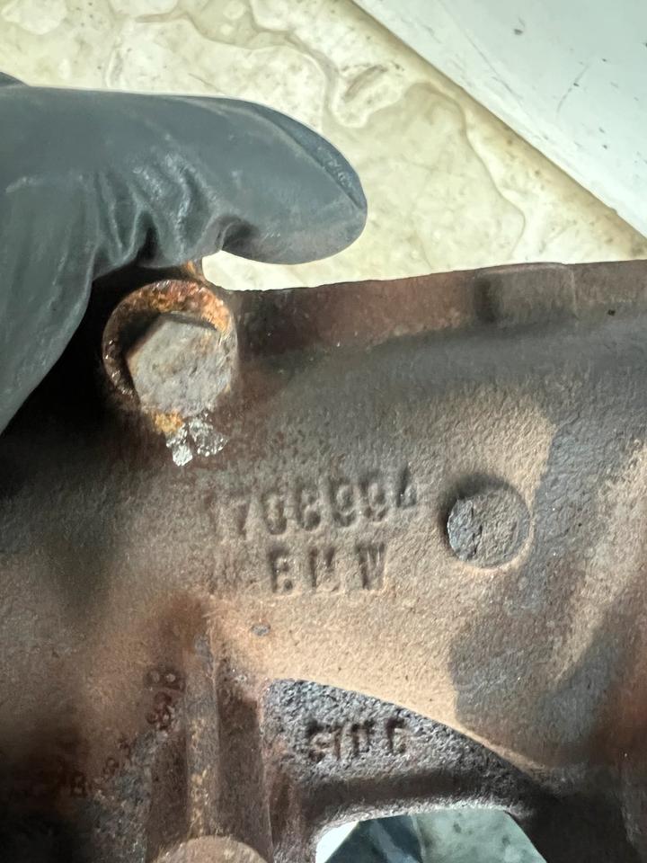 BMW 8er E31 Abgaskrümmer Krümmer V12 Motor 1708984 – Bild 11