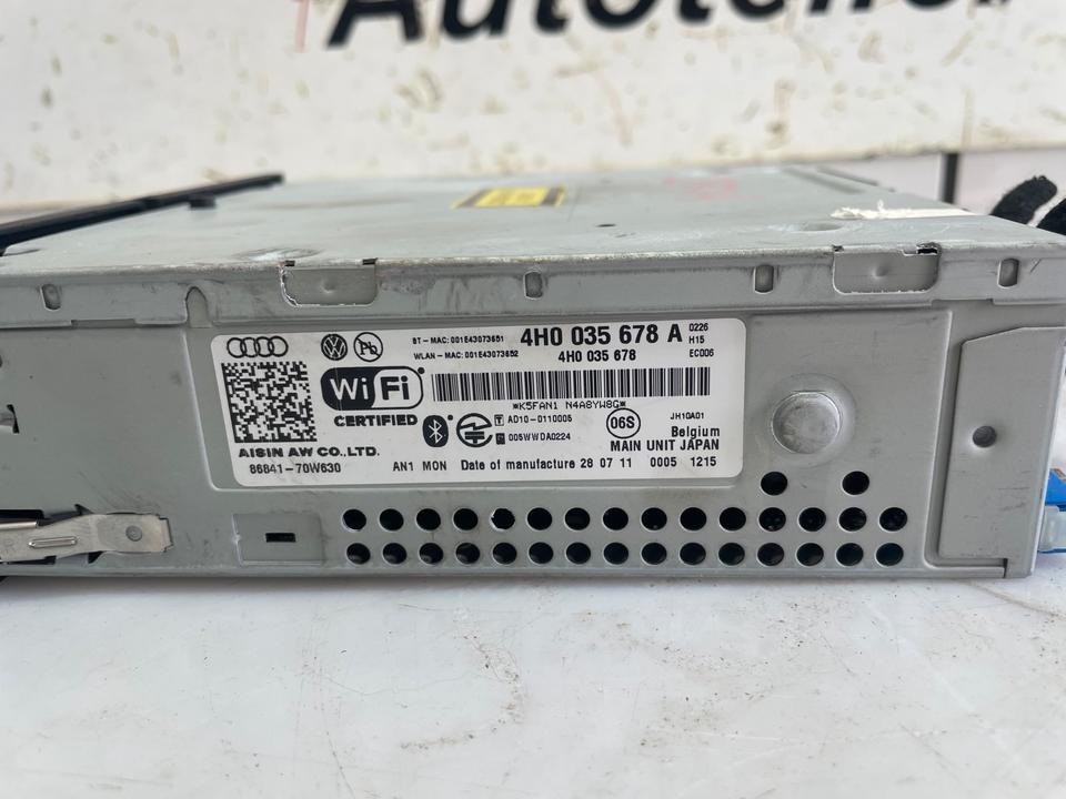 Audi A8 4H Navigationsystem GPS Navi Radio 4H0035678A – Bild 3