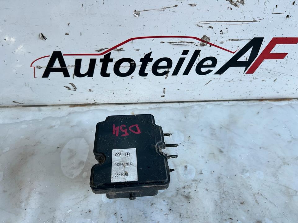 Mercedes W246 ABS Block Steuergerät Hydraulikblock A0084319212