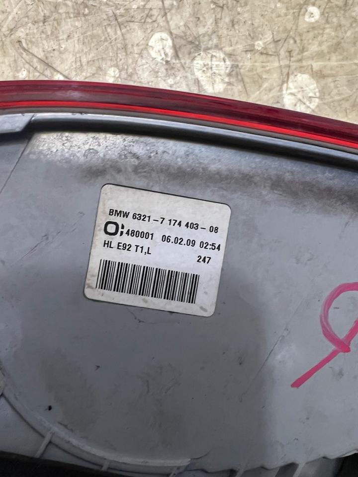 BMW 3er E92 Heckleuchte Rückleuchte Leuchte Hinten – Bild 15