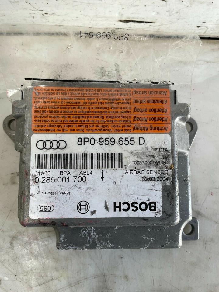 Audi A3 8P Airbag Airbagsteuergerät Steuergerät 8P0959655D – Bild 2