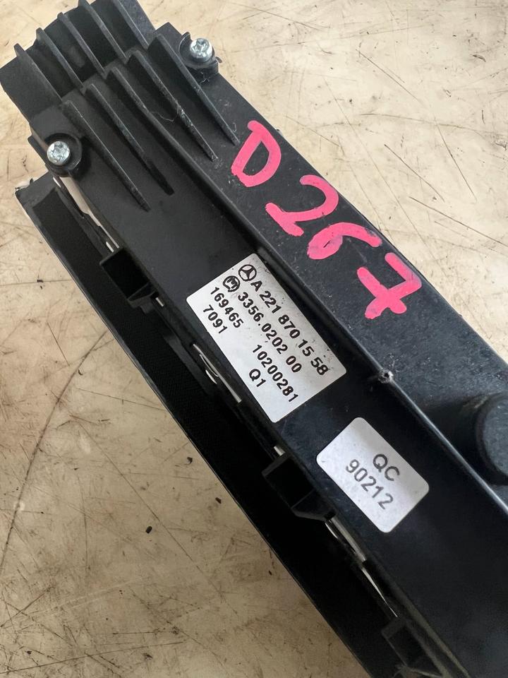 Mercedes W221 Schalterleiste ESP Park Assist Schalter A2218701558 – Bild 5