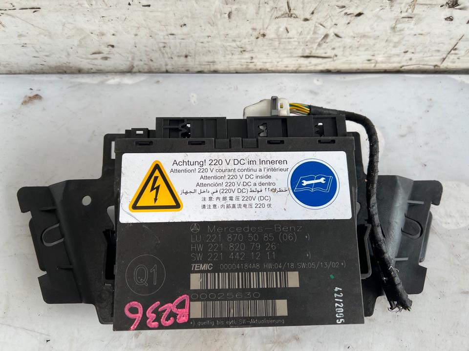 Mercedes W221 Sitzsteuergerät Steuergerät 2218705085 – Bild 2