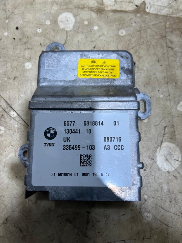 Mini Cooper S F56 Airbagsteuergerät Steuergerät 6818814 – Bild 2