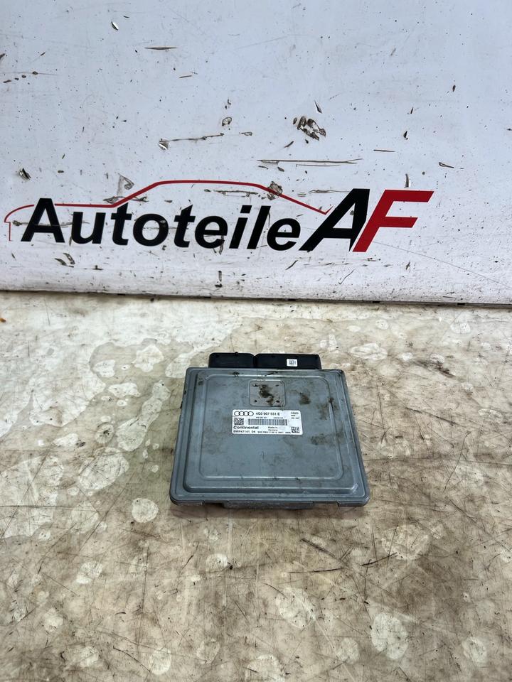Audi A6 4G A7 Motorsteuergerät Steuergerät Modul 4G0907551E