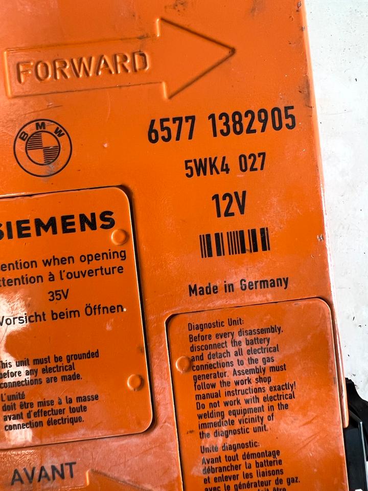 BMW 8er E31 Steuergerät Airbagsteuergerät 1382905 – Bild 3