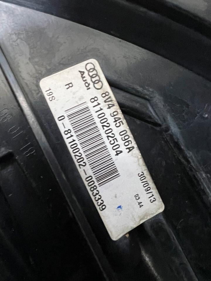 Audi A3 8V Heckleuchte Rückleuchte Leuchte Hinten – Bild 9