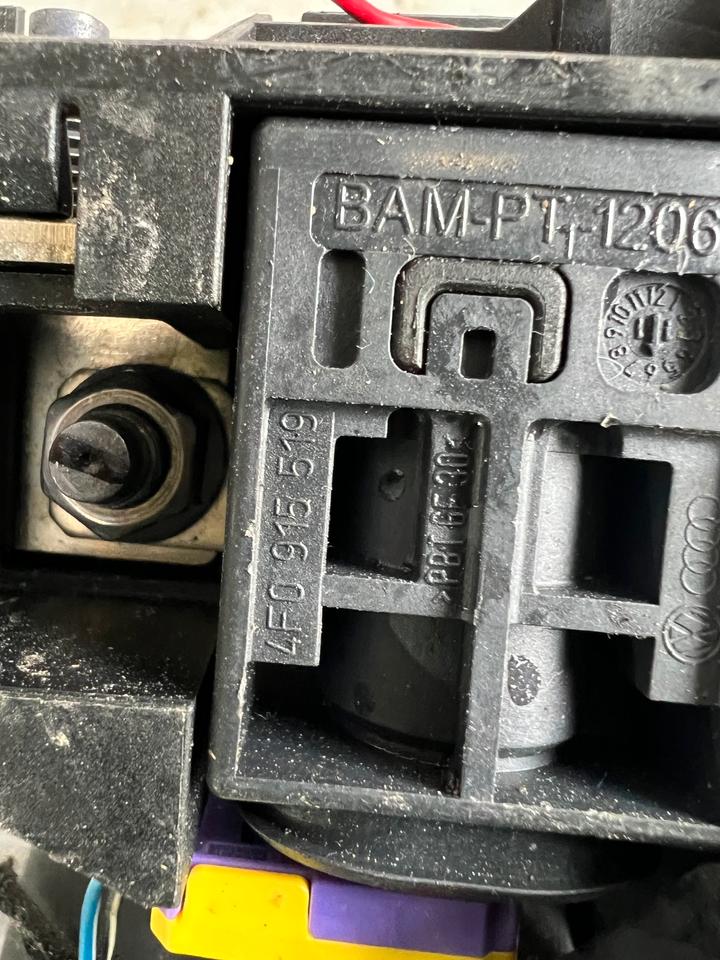 Audi A6 4F Steuergerät Überlastschutz 4F0915519 – Bild 5