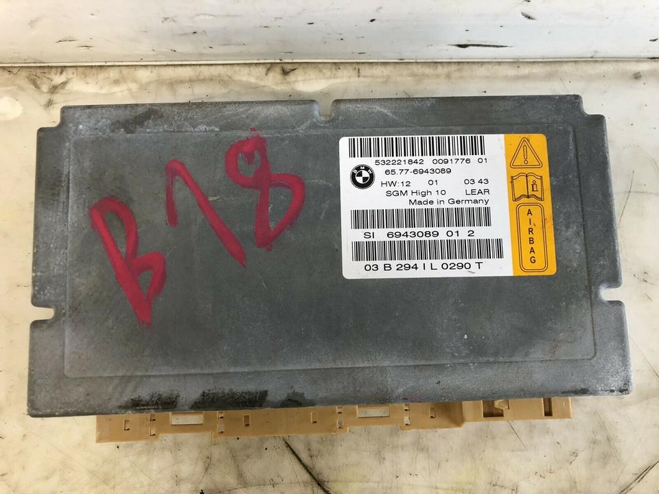 BMW 5er E60 E61 Airbag Steuergerät 6943089 – Bild 3