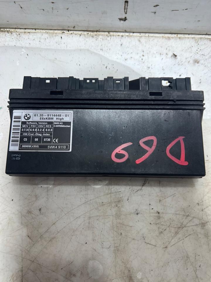 BMW 5er E60 E61 Steuergerät Steuereinheit 9114448 – Bild 2