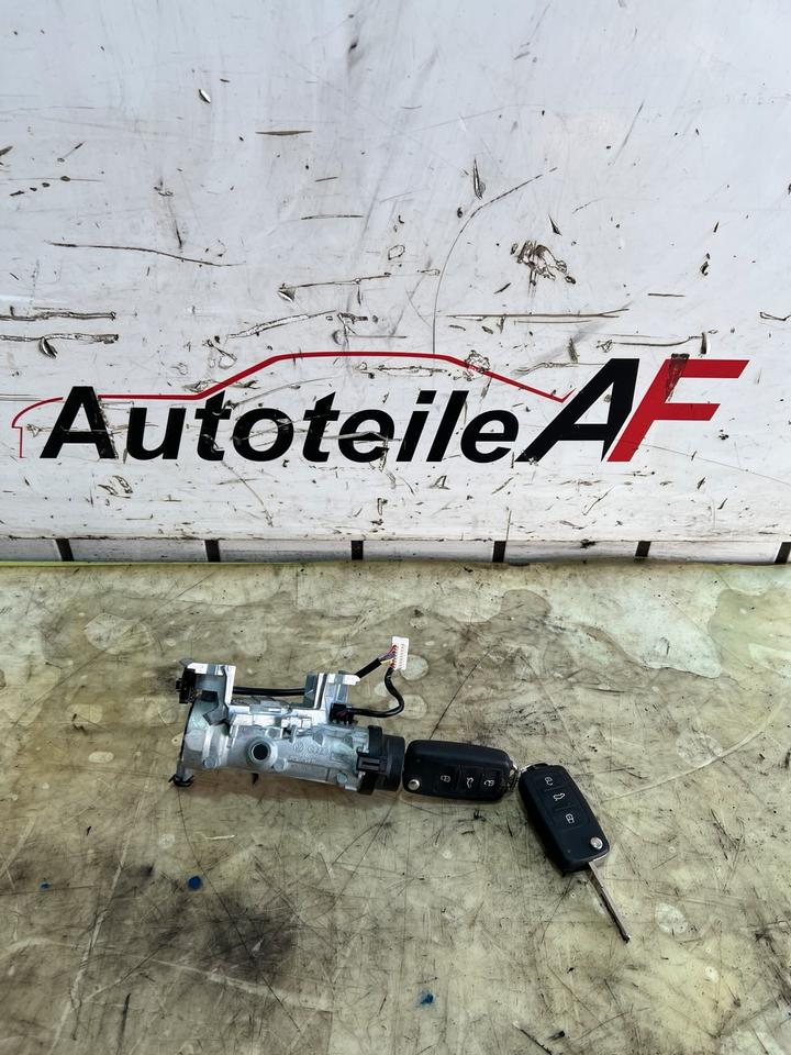 VW Sharan 7N Zündschloss Zündschlüssel Zündschalter 1K0905851B