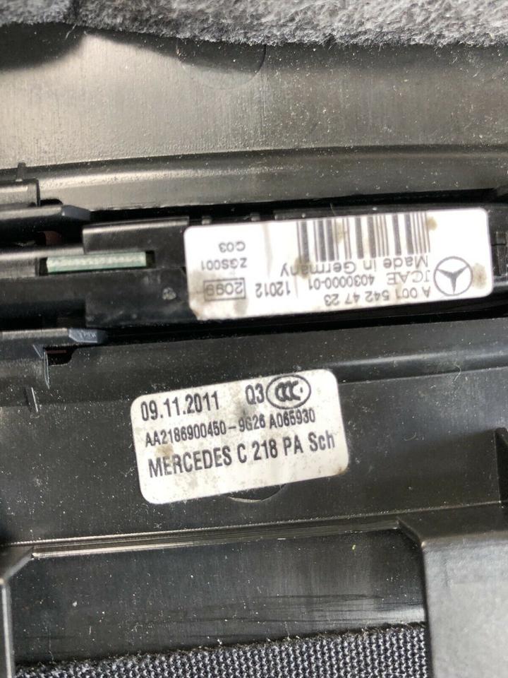 Mercedes CLS W218 Einparkhilfe Anzeige A0015424723 – Bild 7