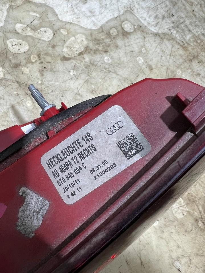 Audi A5 8T Facelift Rückleuchte Heckleuchte Innenleuchte Hinten – Bild 8