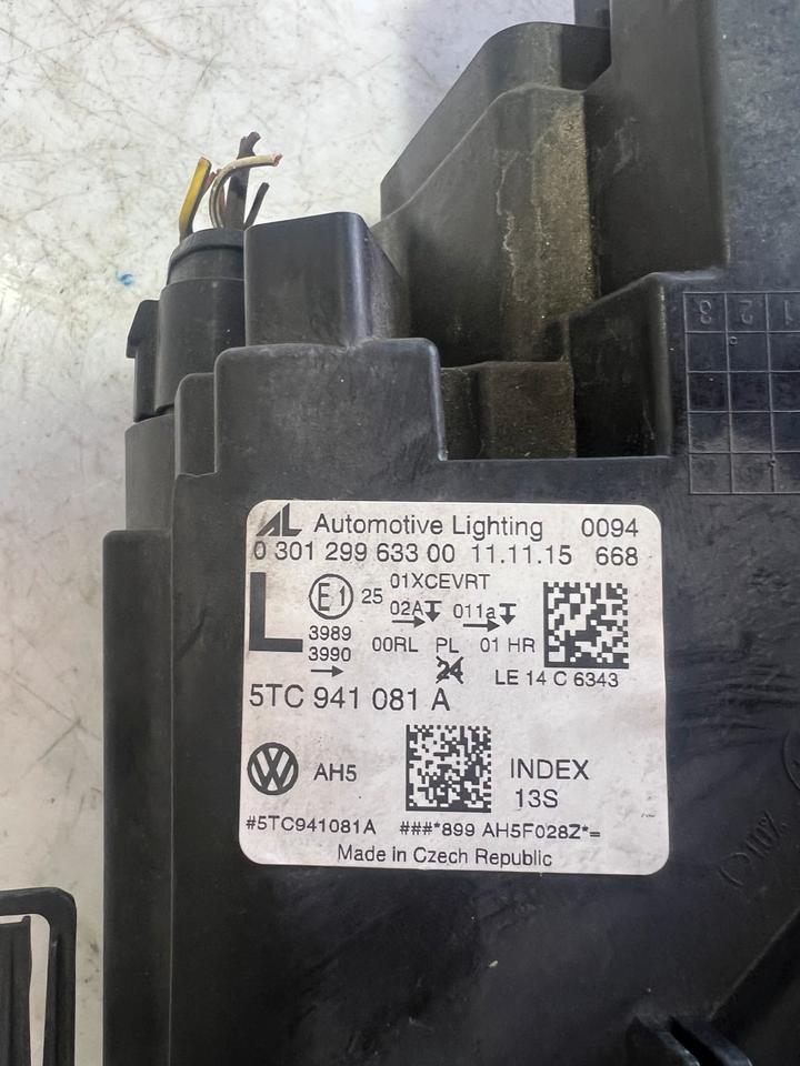 VW Touran 5T1 Voll LED Scheinwerfer Xenonscheinwerfer Vorne – Bild 17