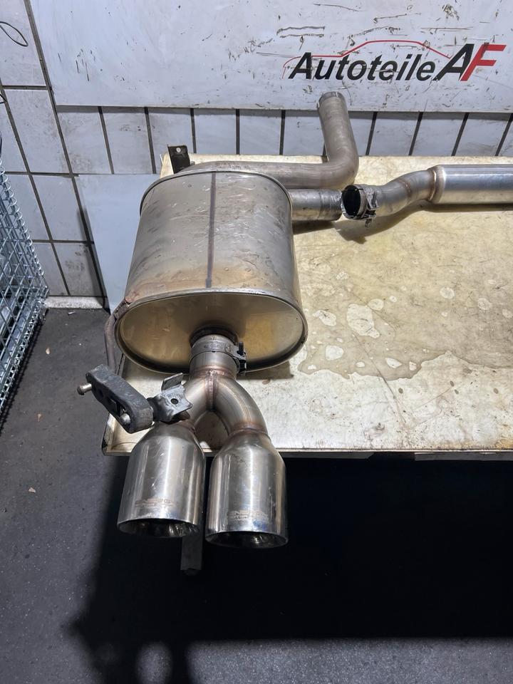 BMW 5er E60 E61 Auspuff Sportauspuff Endschalldämpfer – Bild 2