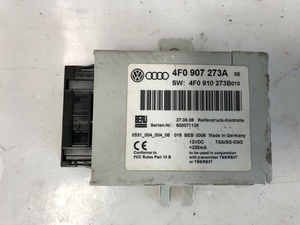 Audi Q7 4L Reifendruck Kontrolle Steuergerät 4F0907273A – Bild 2