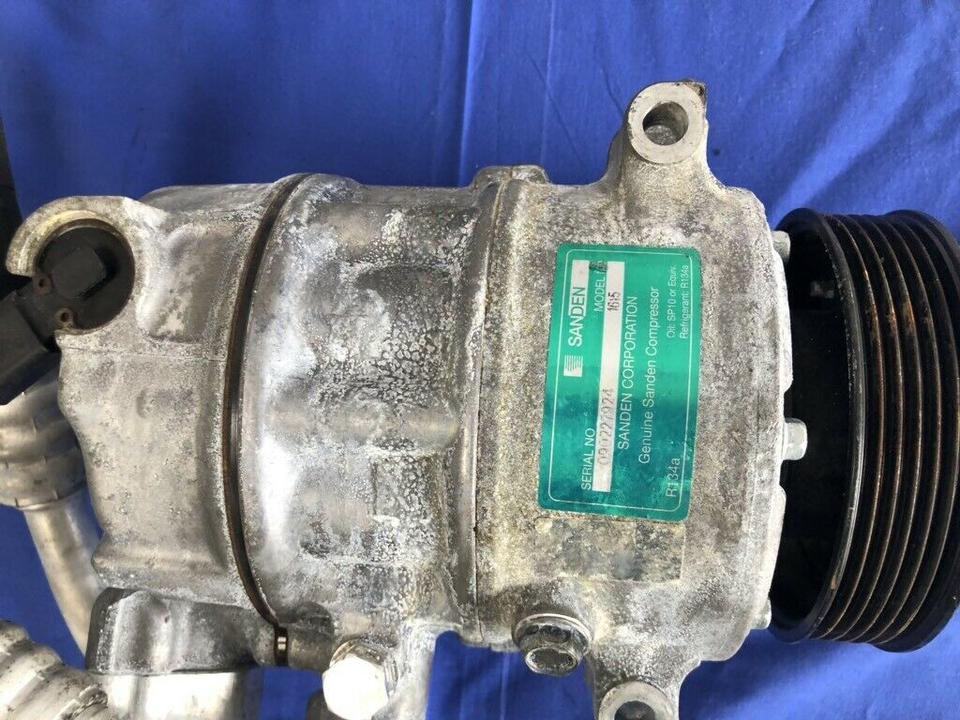 VW Golf 6 VI 1.2 TSI Klimakompressor Klima Kompressor 1615 R134A – Bild 2