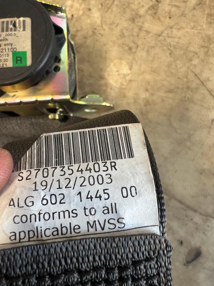 BMW 6er E63 E64 Gurt Sicherheitsgurt Vorne 602321100 602321000 – Bild 17