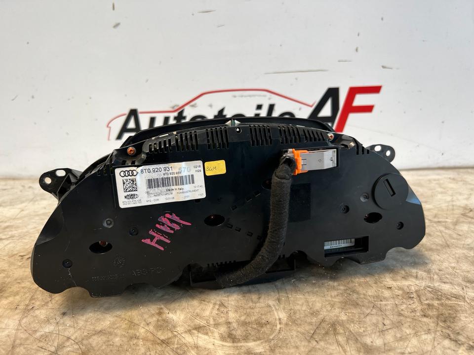 Audi A5 8T Tacho Tachometer Komiinstrument 8T0920931 – Bild 7
