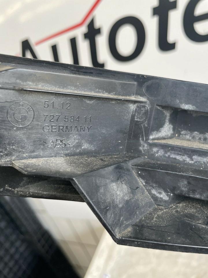 BMW 7er E65 E66 Abdeckung Blende Stoßstange Hinten 72758411 – Bild 6
