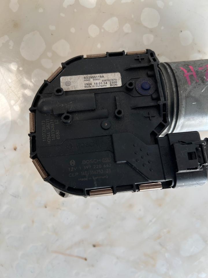 VW Golf 7 VII Scheibenwischer Wischermotor 5G2955119A – Bild 4