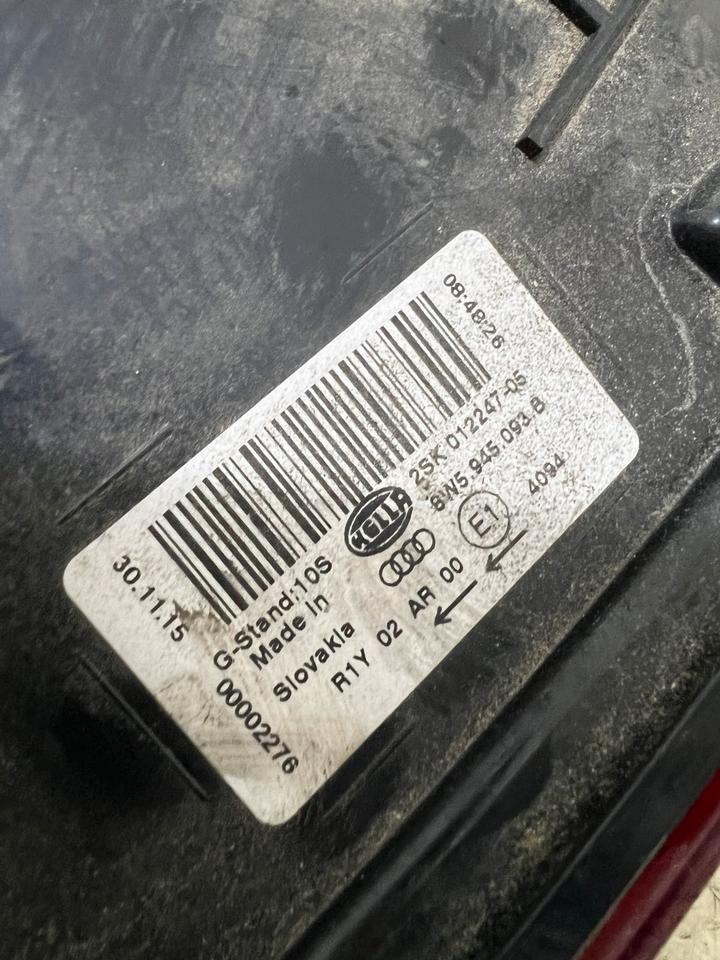 Audi A4 B9 8W Rückleuchte Heckleuchte Innenleuchte Hinten – Bild 7