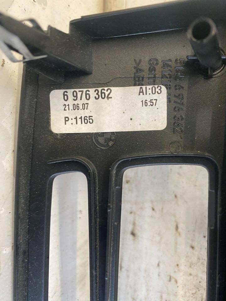 BMW 5er E60 E61 Blende Klimabedienteil Abdeckung 6976362 – Bild 5