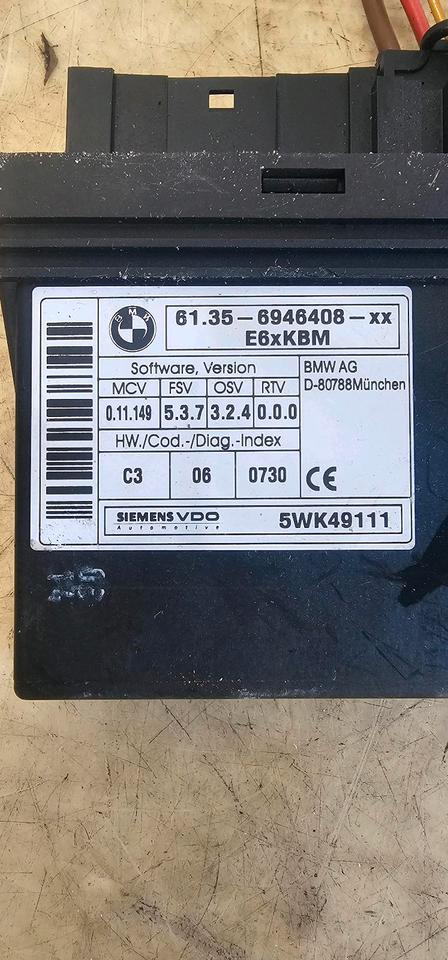BMW 5er E60 E61 Karosseriemodul Modul Steuergerät 6946408 – Bild 3