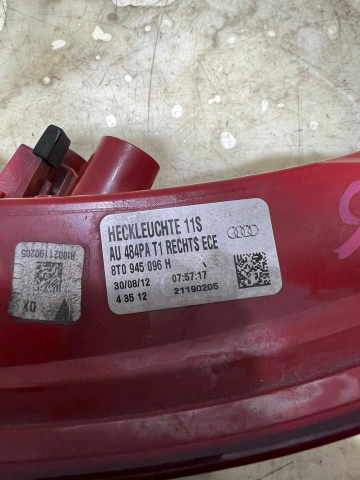 Audi A5 8T Facelift Rückleuchte Heckleuchte Leuchte Hinten – Bild 7