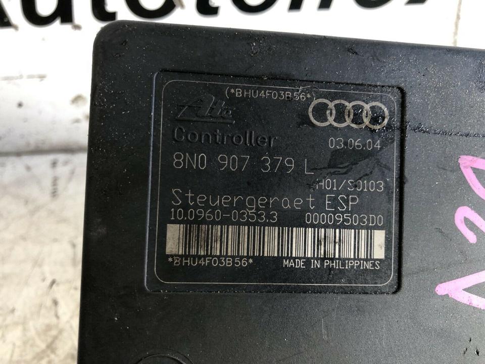 Audi TT 8N ABS Steuergerät Hydraulikblock 8N0907379L – Bild 3