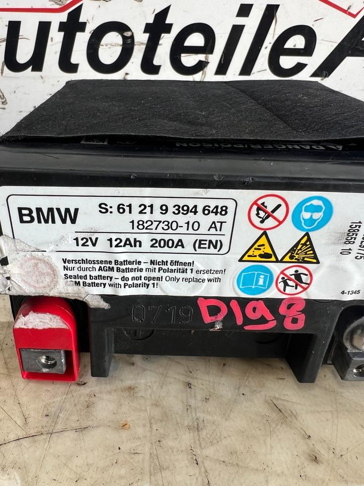 BMW 6er F06 Batterie Banner 12V 12AH 9394648 – Bild 3