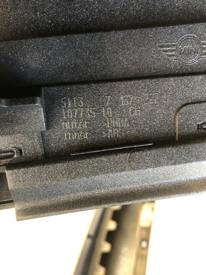 Mini Cooper R55 C-Säule Verkleidung Blende 7167227 7167228 – Bild 5