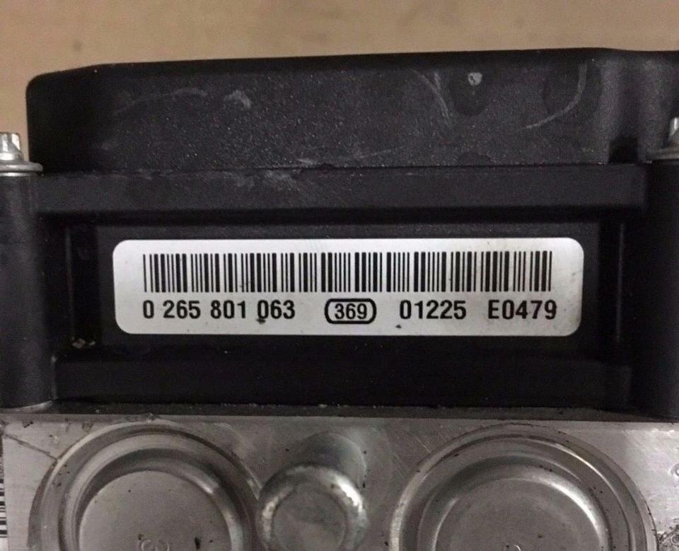 Nissan Micra K13 ABS ESP Steuergerät Hydraulikblock 0265801063 – Bild 2