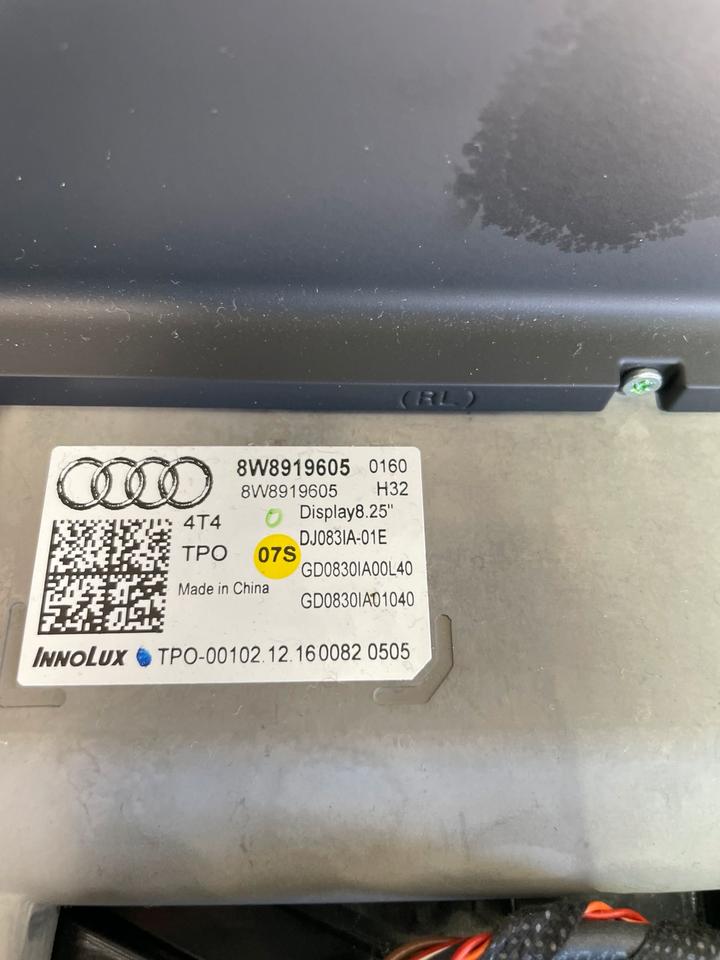 Audi A4 B9 8W Monitor Display Bildschirm 8W8919605 – Bild 5