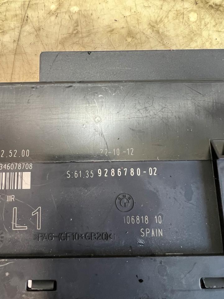 BMW E81 E87 E90 E82 E93 Bordnetzsteuergerät Steuergerät 9286780 – Bild 4