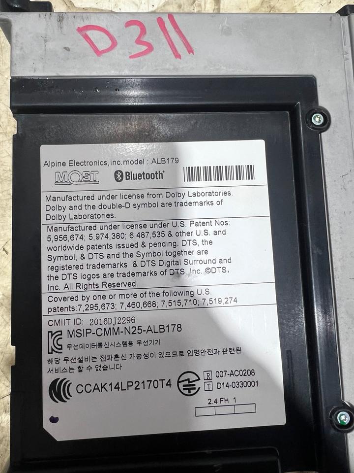 Mini Cooper F54 F55 F56 F57 Bluetooth Rechner Navi Radio 6842270 – Bild 3