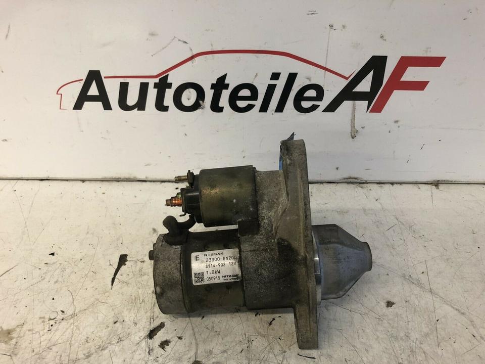 Nissan Qashqai Anlasser Starter 23300EN200 S114902