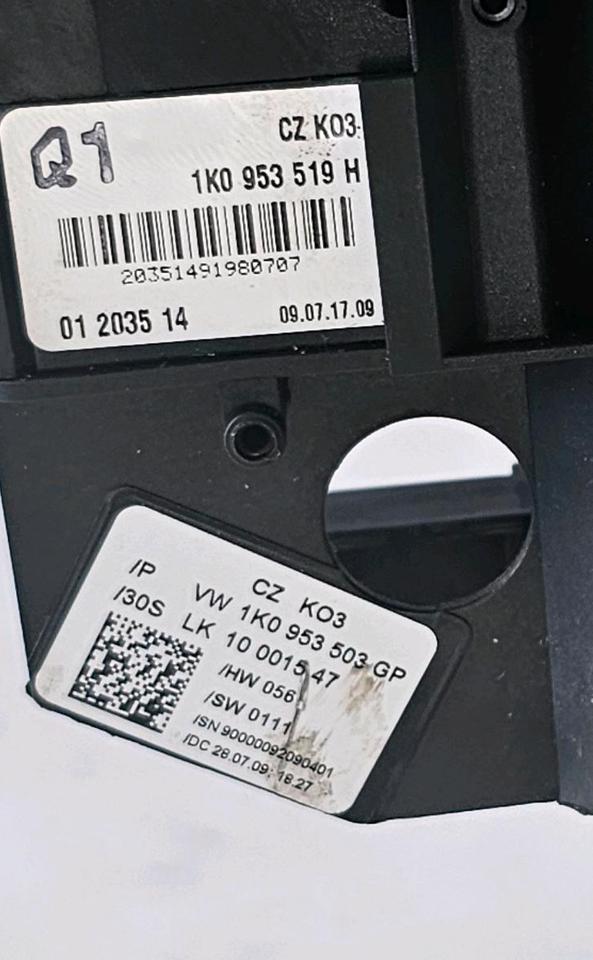 VW Golf 5 V Schleifring Lenkstockschalter Kombischalter 1K0953503 – Bild 7