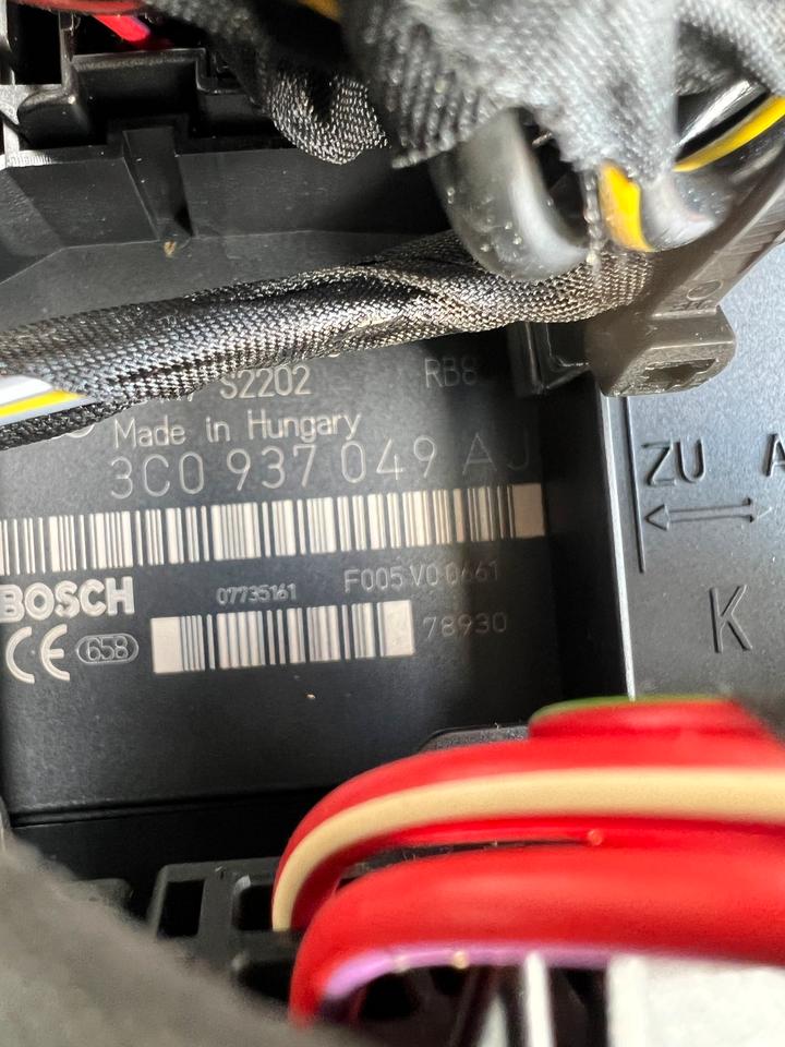 VW Passat B6 Komfortsteuergerät Steuergerät 3C0937049AJ – Bild 4