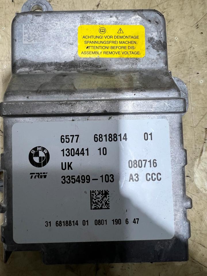 Mini Cooper S F56 Airbagsteuergerät Steuergerät 6818814 – Bild 3
