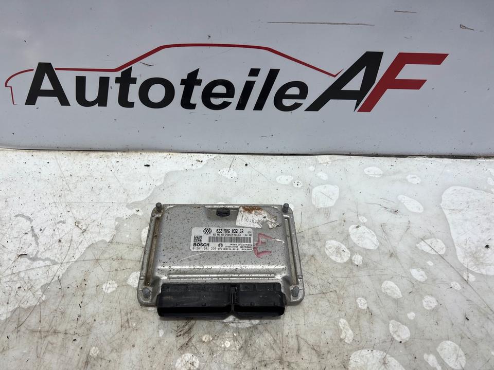 VW EOS 1F 3.2 BUB Motorsteuergerät Steuergerät 022906032GR