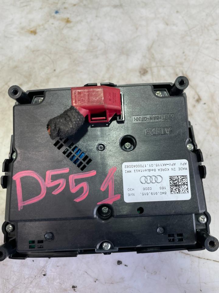 Audi A4 B9 8W Bedienung Bedienteil Bedienungseinheit 8W0919615 – Bild 6