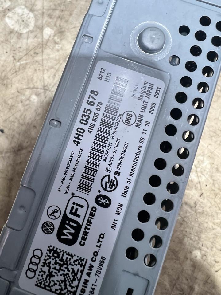 Audi A8 4H D4 Navigation GPS Navi Radio 4H0035678 – Bild 3