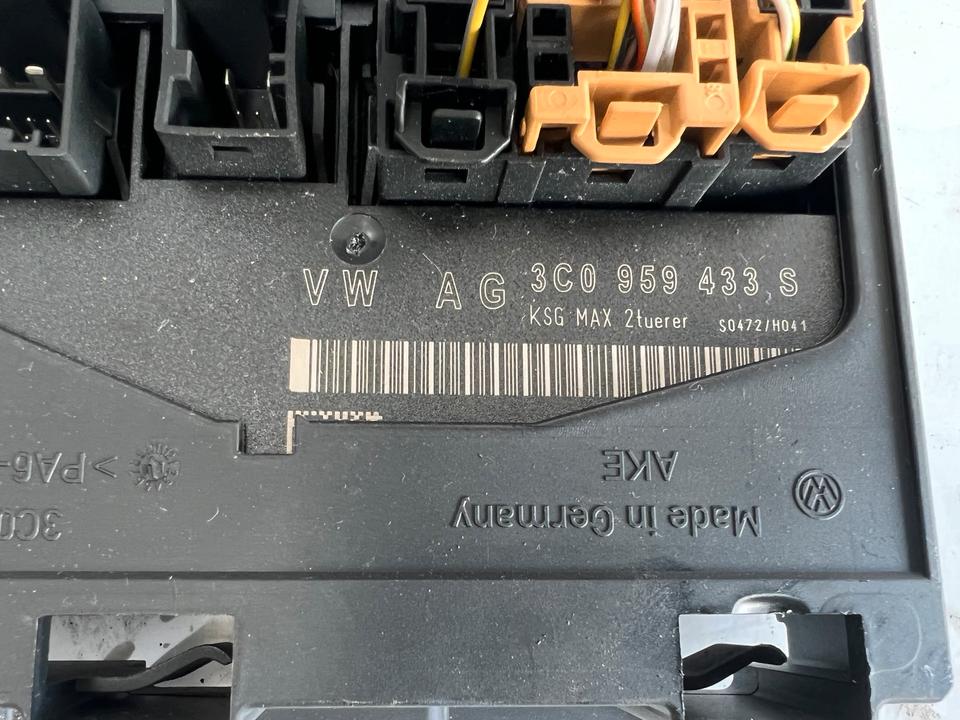 VW Passat B6 Komfortsteuergerät Steuergerät 3C0959433S – Bild 4