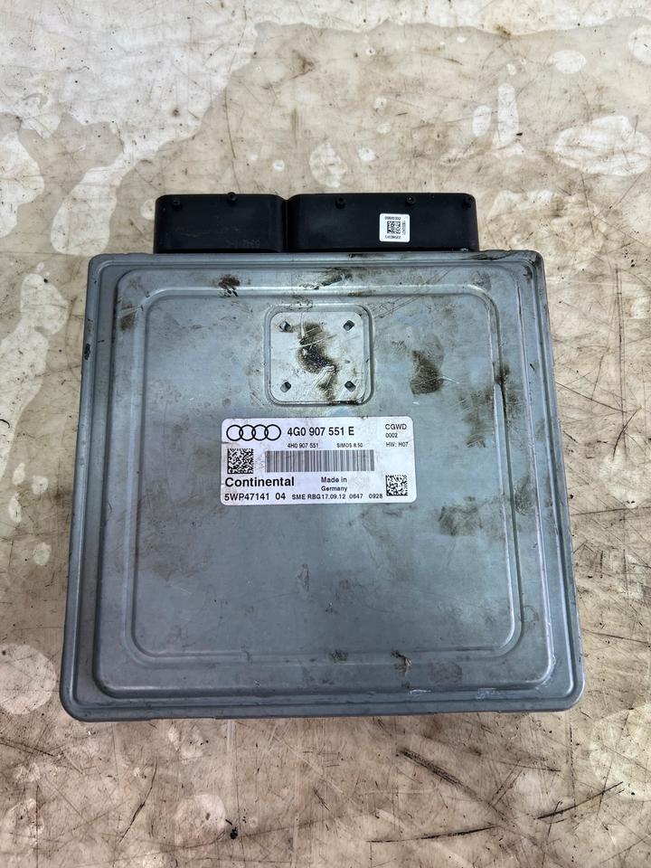Audi A6 4G A7 Motorsteuergerät Steuergerät Modul 4G0907551E – Bild 2