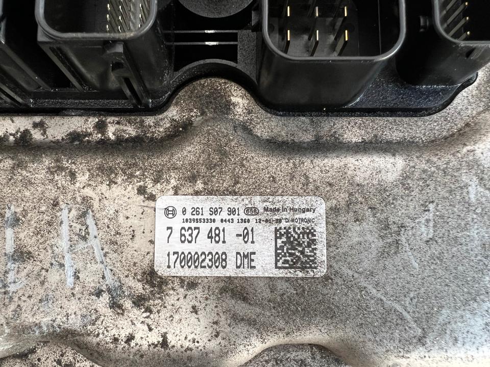 BMW 3er F30 F31 N20 Motorsteuergerät Steuergerät 7637481 – Bild 4