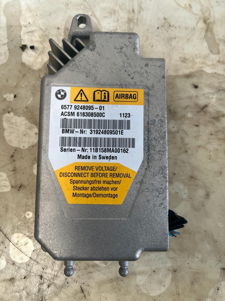 BMW 7er F01 F02 Sicherheit Airbag Steuereinheit 9248095 – Bild 2