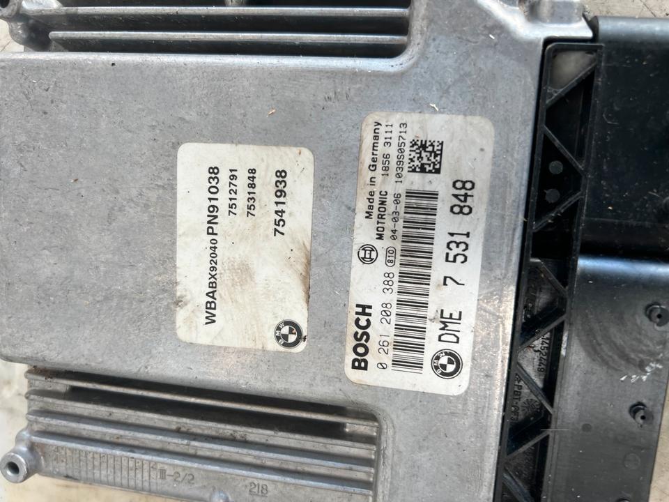 BMW 3er E90 E91 Steuergerät Motorsteuergerät 7531848 – Bild 4