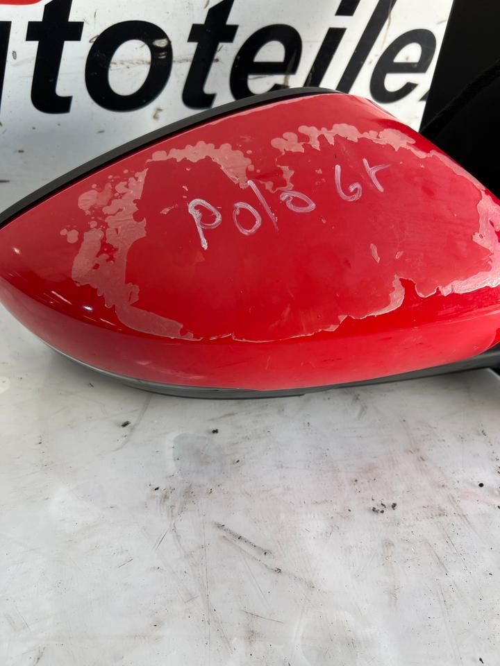 VW Polo 6r Außenspiegel Spiegel Rechts LP3G – Bild 2