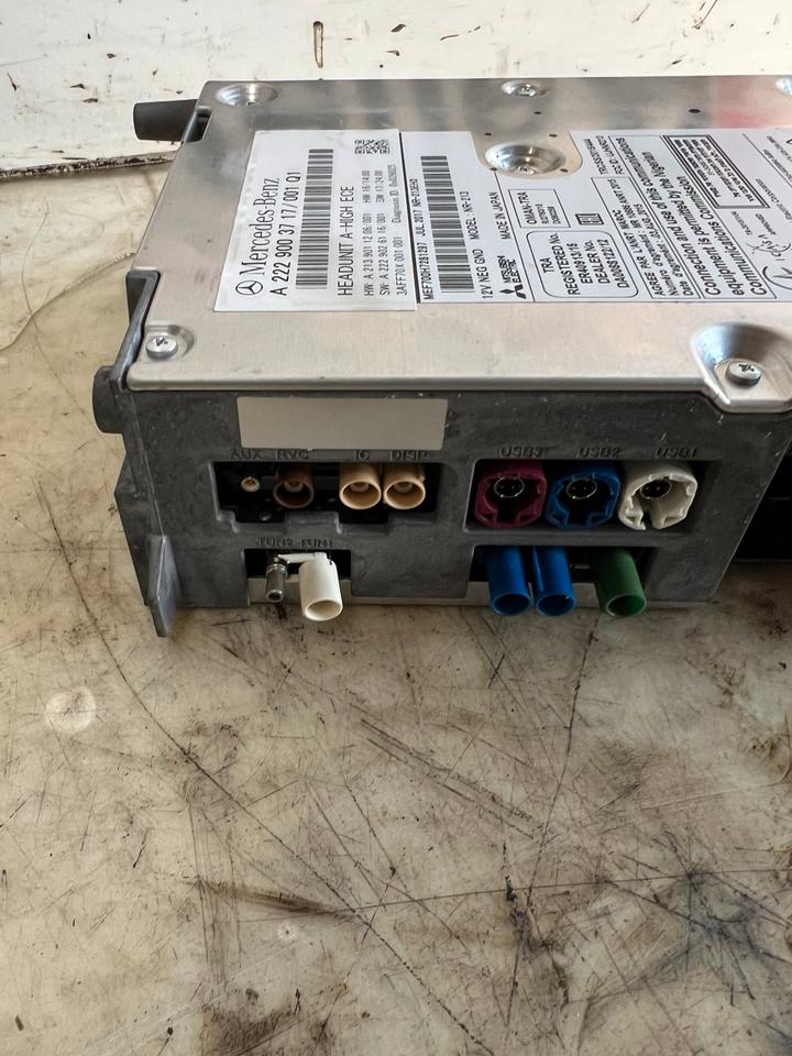 Mercedes W222 W213 Navigationssystem Radio Headunit A2229003717 – Bild 6
